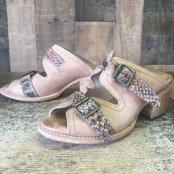 Freebird by Steven Caprice Slip On Sandals Mules Womens 8 - Picture 1 of 12